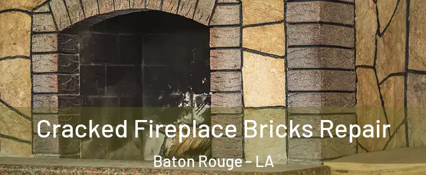  Cracked Fireplace Bricks Repair Baton Rouge - LA