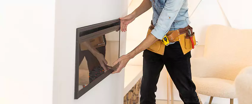 Metal Fireplace Installation in Baton Rouge, Louisiana