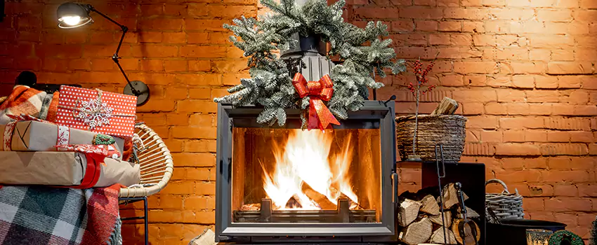 Travis Industries Linear Gas Fireplace Installation in Baton Rouge, Louisiana