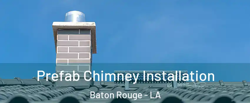  Prefab Chimney Installation Baton Rouge - LA