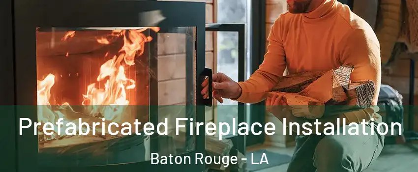  Prefabricated Fireplace Installation Baton Rouge - LA